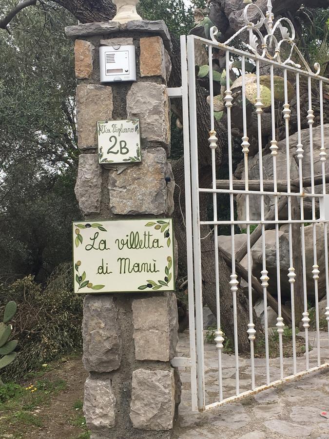 Villa Manu Massa Lubrense Eksteriør billede